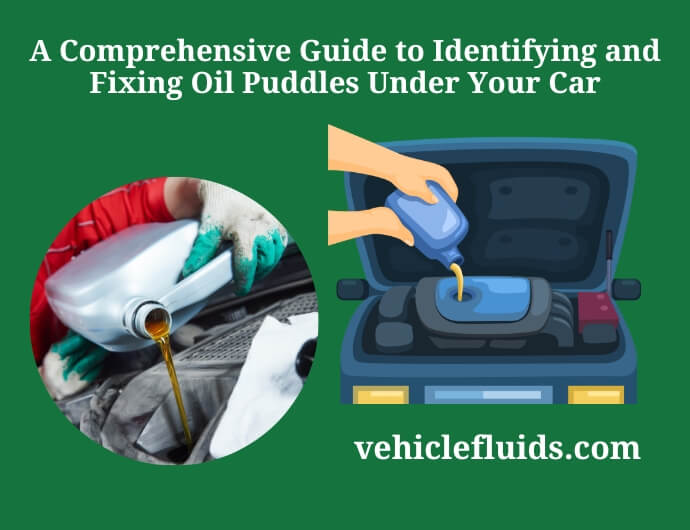 a comprehensive guide to identifying and fixing oil puddles under your car