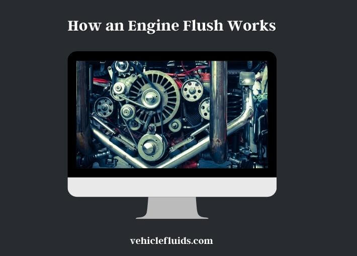 how an engine flush works