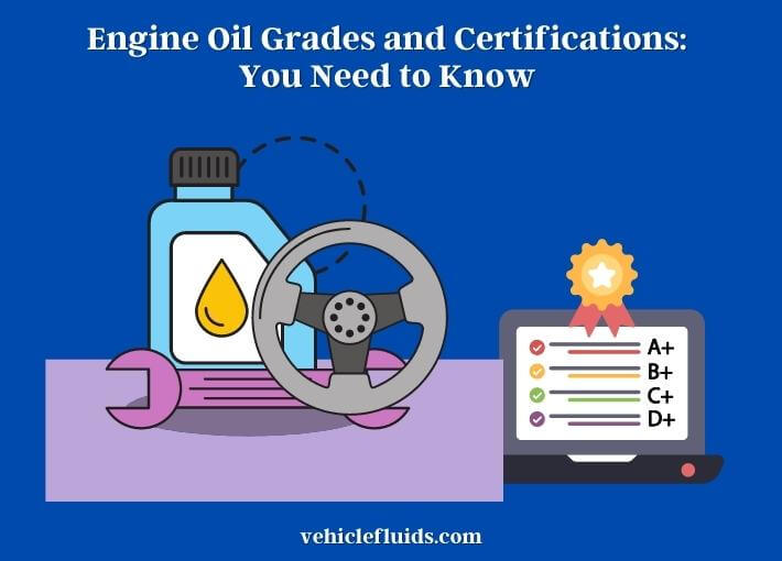 engine oil grades and certifications you need to know