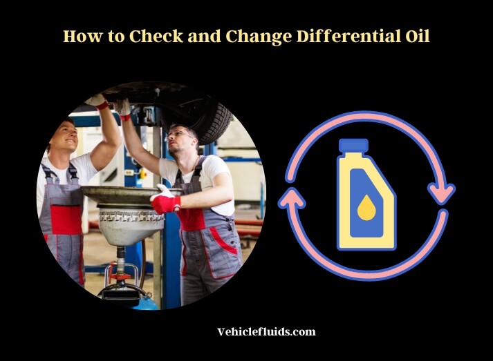 how to check and change differential oil