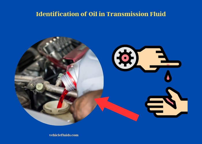 identification of oil in transmission fluid
